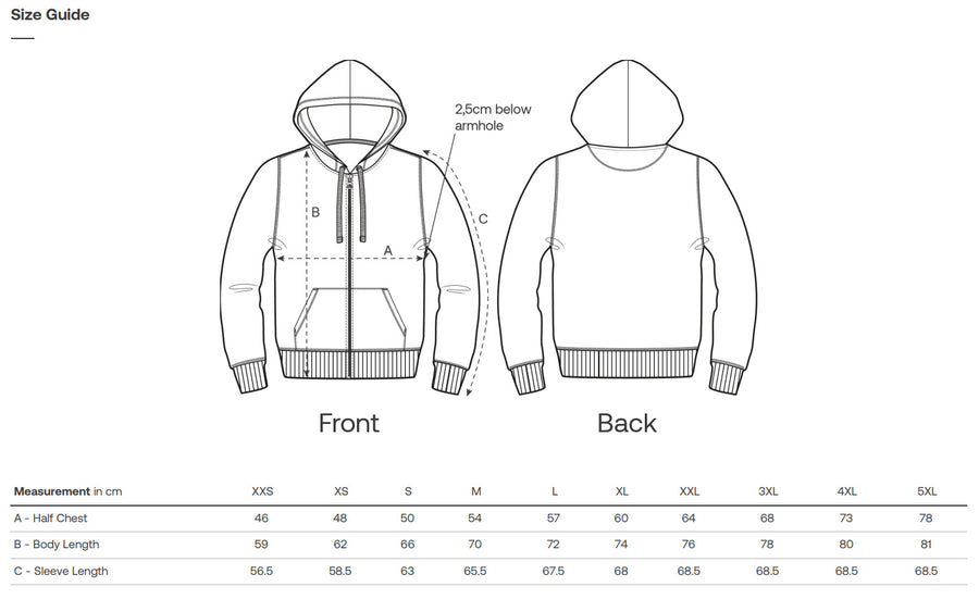 Product Size Guide