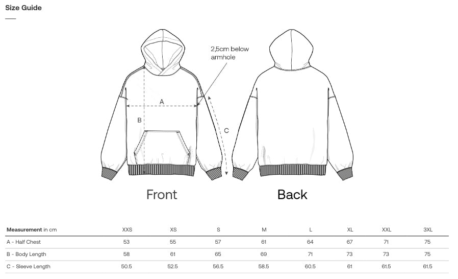 Product Size Guide