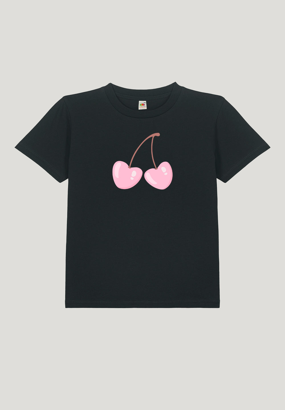 LOOZE Baby Tee - Pink Cherrys