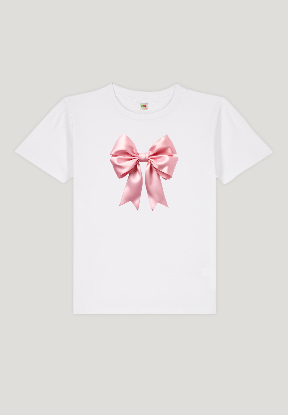 LOOZE Baby Tee - Pink Sløjfe