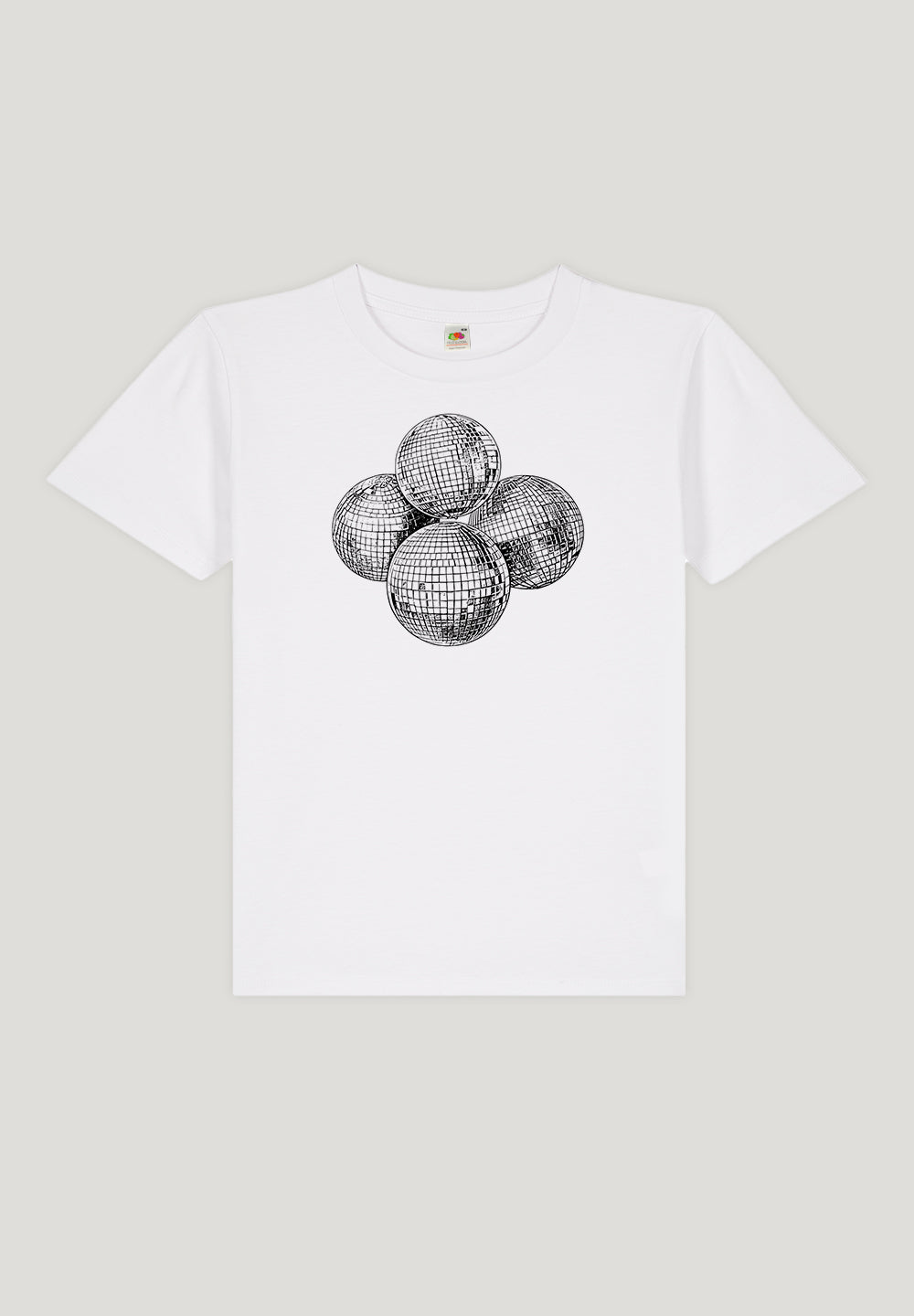 LOOZE Baby Tee - Disco Ball Classic 