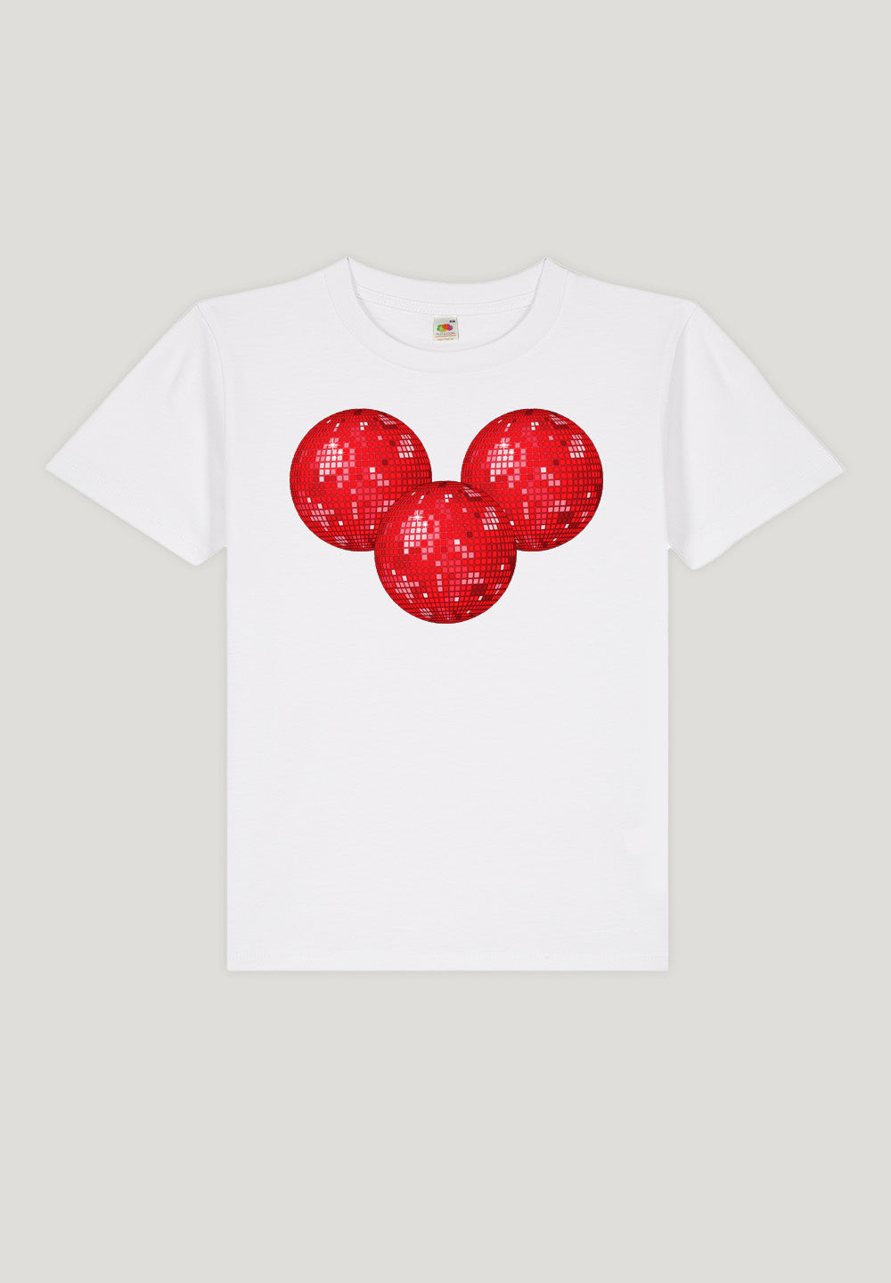 LOOZE Baby Tee - Red Disco