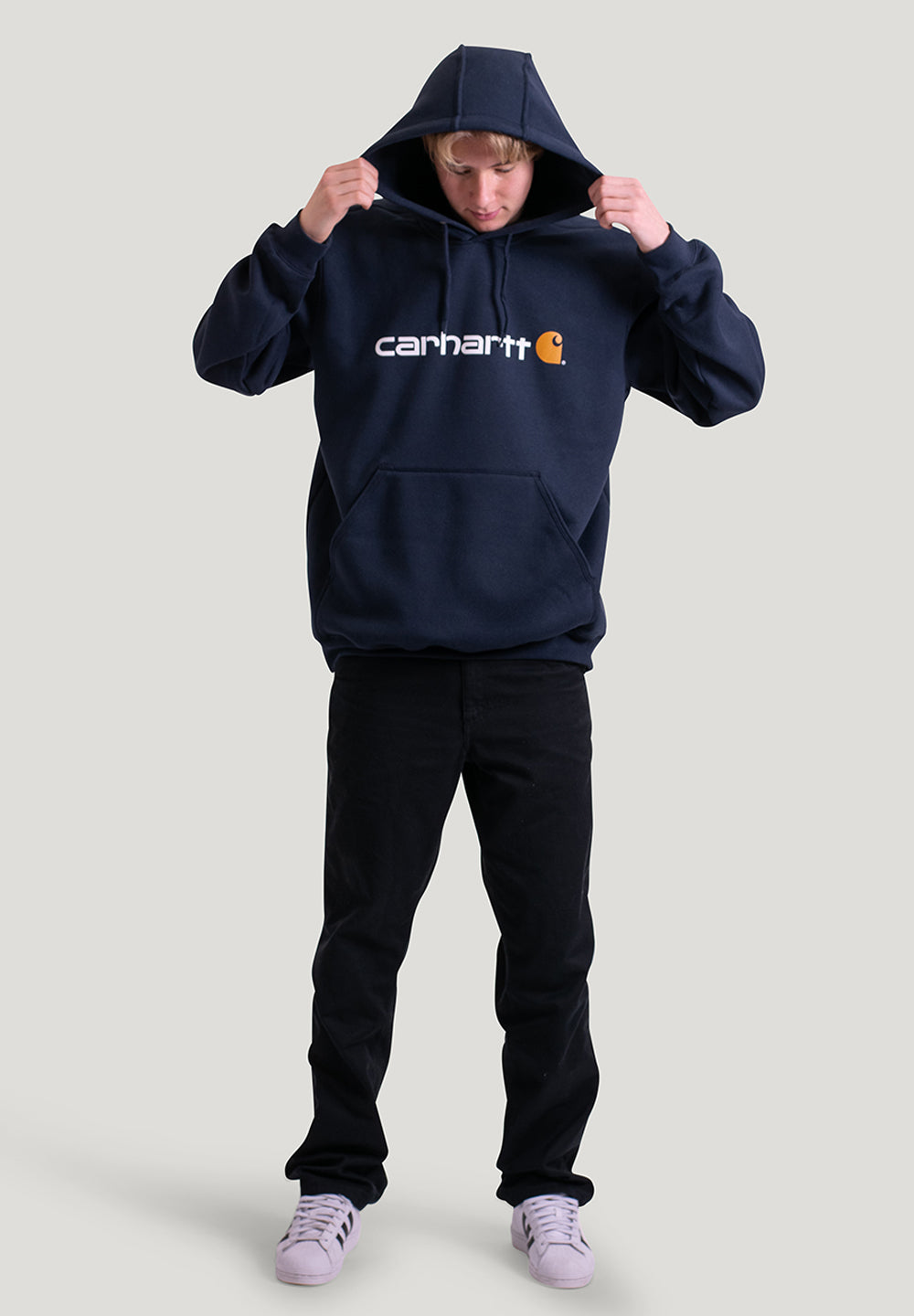 LOOZE Charhartt Logo Hoodie