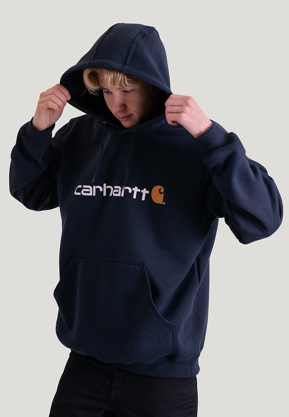 LOOZE Charhartt Logo Hoodie