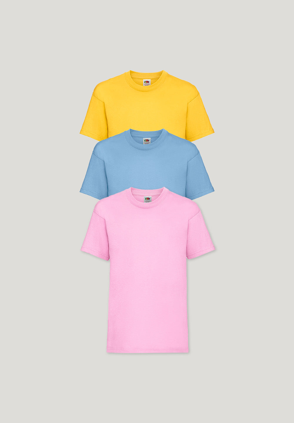 LOOZE KIDS T-shirts 3 Pakketilbud - Fruit of the Loom