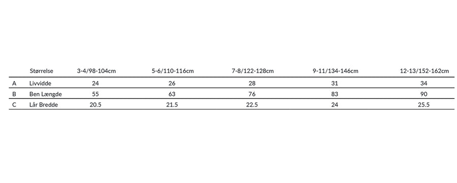 Product Size Guide